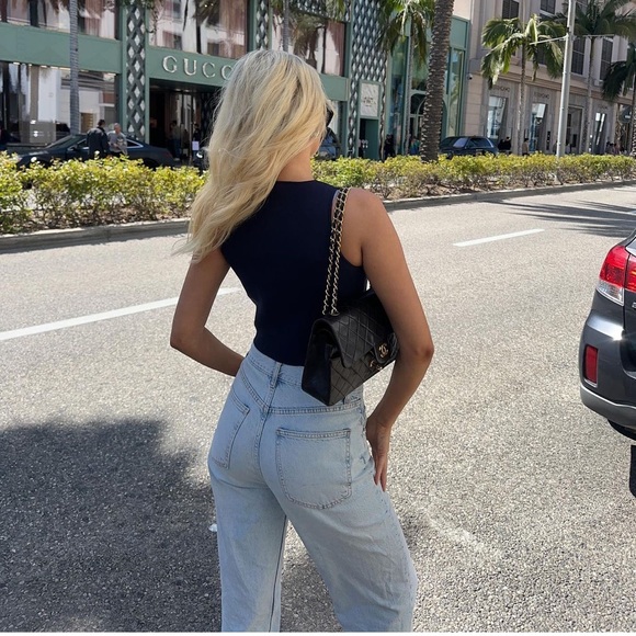 ZARA KNIT CROP TOP - Picture 4 of 9